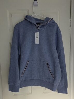 Brand New UGG Light Blue Hooded Sweatshirt